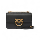 Borsa a tracolla piccola Love Bag in pelle liscia