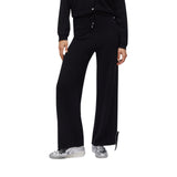 Pantaloni donna in maglia con perline