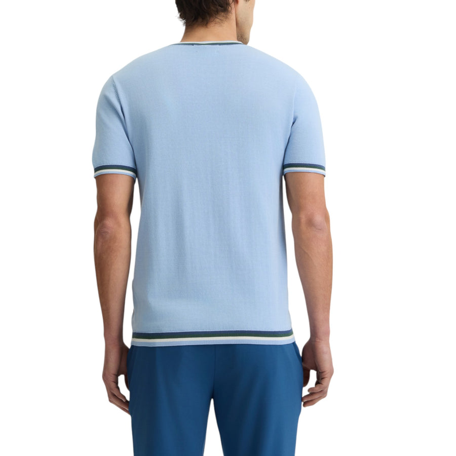 T-shirt azzurra da uomo
