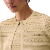Cardigan donna traforato
