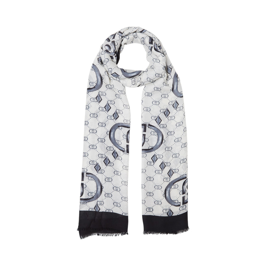 Stola donna con logo monogram