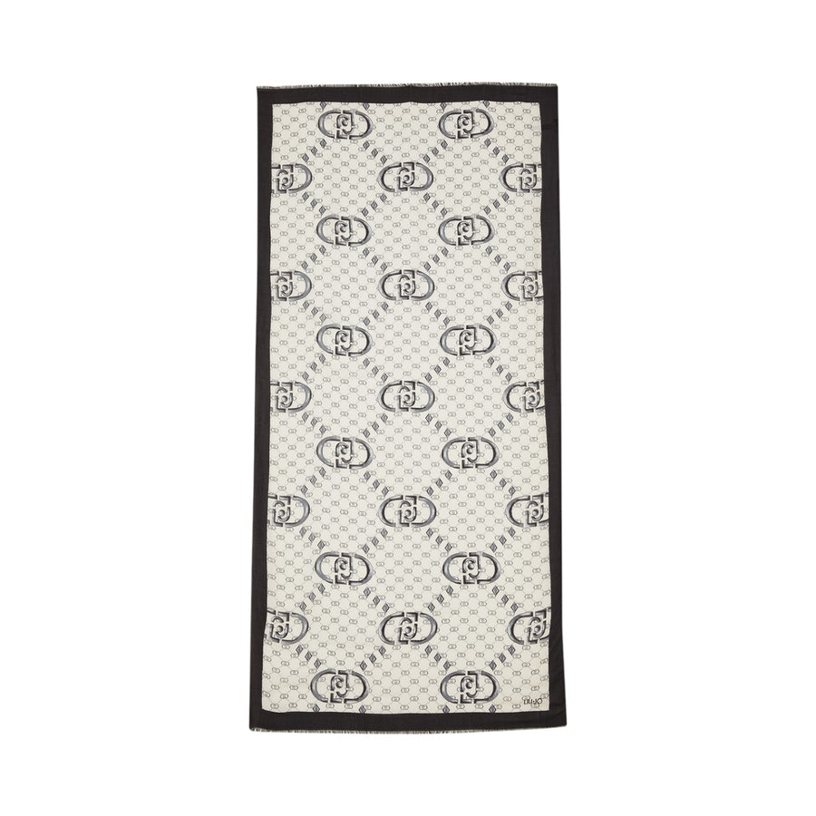 Stola donna con logo monogram