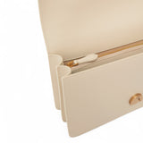 Borsa a tracolla media Love Bag in pelle liscia