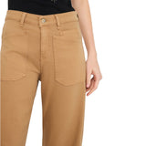 Jeans donna carrot fit a vita alta