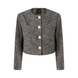 Giacca donna corta in flanella