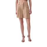 Shorts donna in popeline