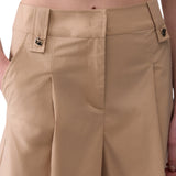Shorts donna in popeline