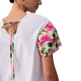 T-shirt donna con volants