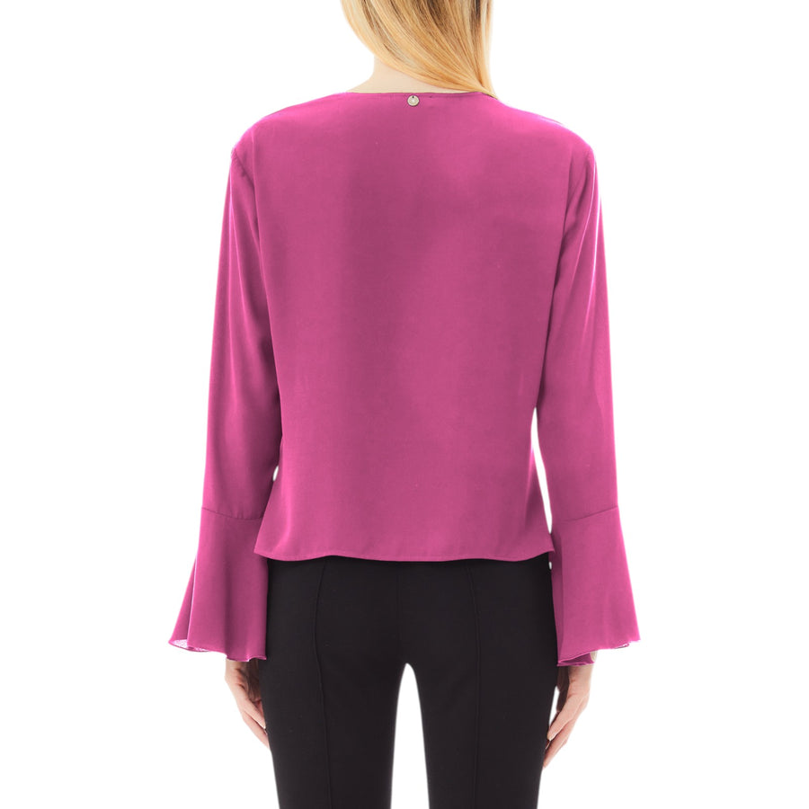 Blusa donna in georgette