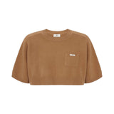 Top donna in lana e cashmere