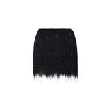 Minigonna donna con frange