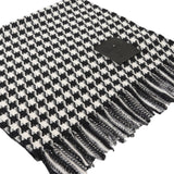 Stola donna jacquard in vichy