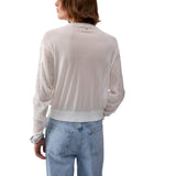 Cardigan donna con paillettes