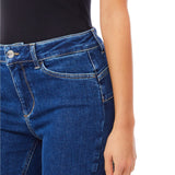 Jeans donna skinny a vita alta