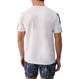 T-shirt uomo con inserto stampato
