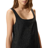 Vestito donna corto full strass