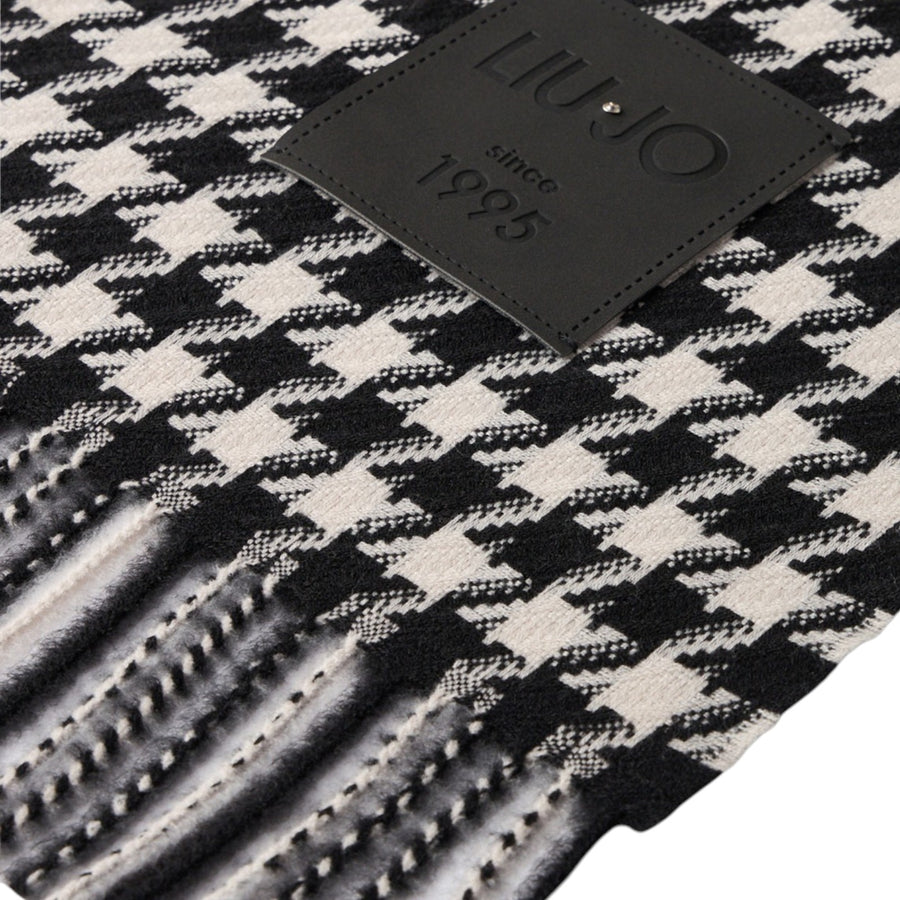 Stola donna jacquard in vichy