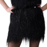 Minigonna donna con frange