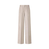 Pantalone donna palazzo in misto lana metal