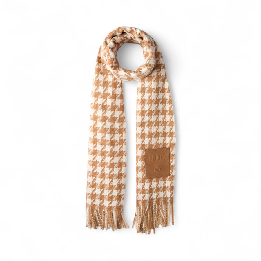 Stola donna pied de poule