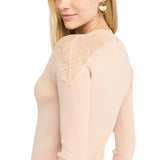 Cardigan donna con pizzo