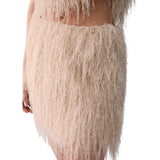 Minigonna donna con frange