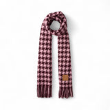 Stola donna pied de poule