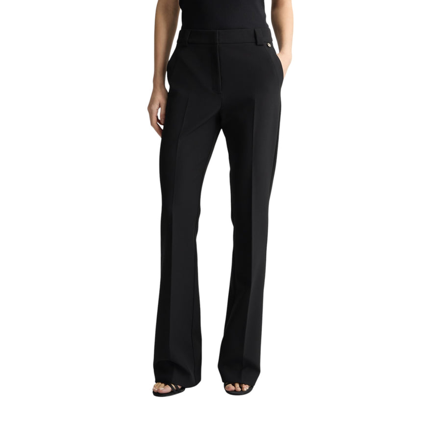 Pantaloni donna flare neri