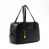 Borsa donna satchel media con charm