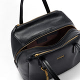 Borsa donna satchel media con charm