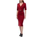 Abito donna aderente con cintura Love Birds