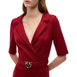 Abito donna aderente con cintura Love Birds