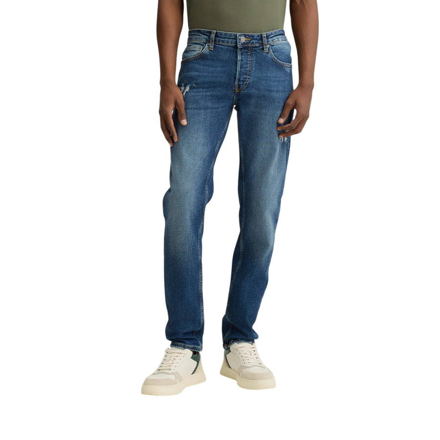 Jeans slim uomo in cotone used