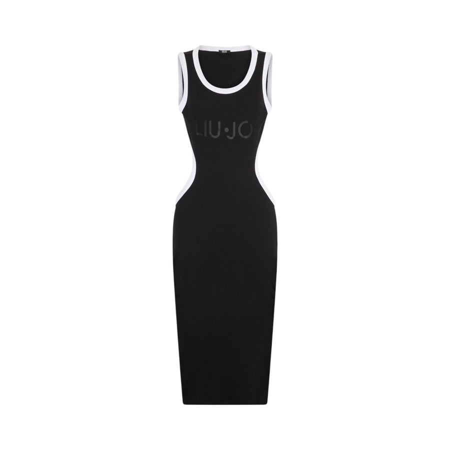 Abito donna midi con cut-out
