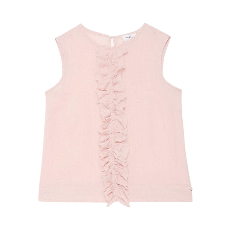 Top donna in ramié