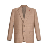 Blazer uomo Principe di Galles in lana