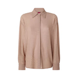 Camicia donna  in georgette con strass