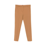 Pantaloni donna a sigaretta tessuto tecnico