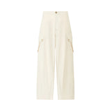 Pantaloni donna fluidi in cotone