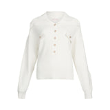 Maglia donna con maxi collo