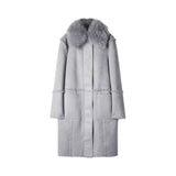 Cappotto donna fluffy reversibile