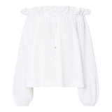 Blusa donna in popeline