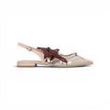 Ballerine donna slingback con lacci