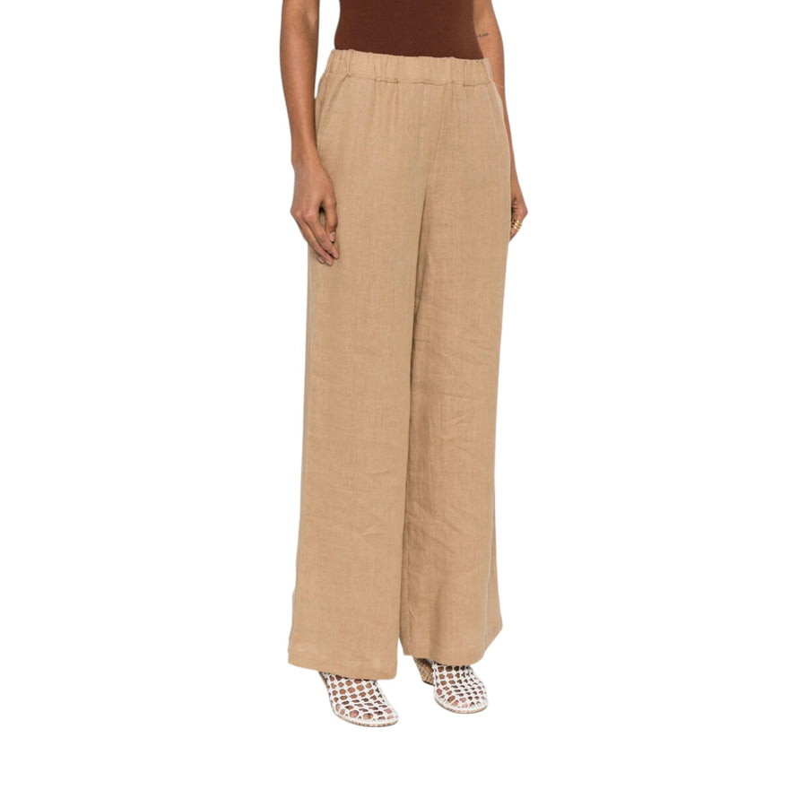 Pantalone donna Con Elastico In Lino