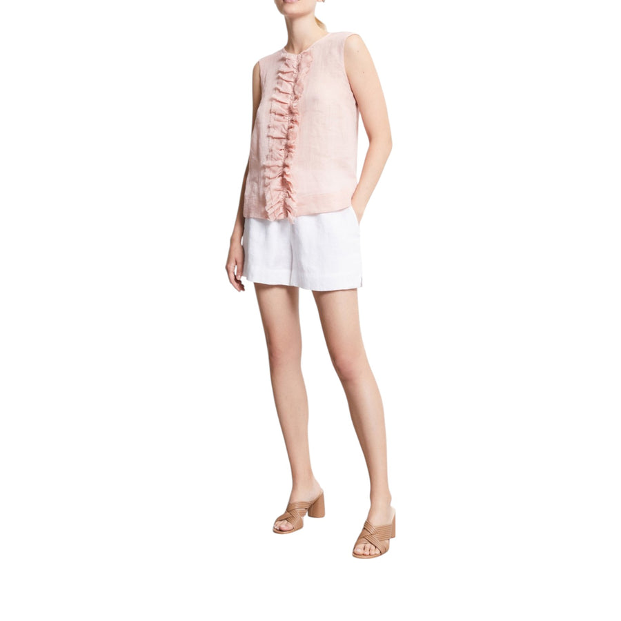 Top donna in ramié