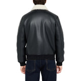 Giacca uomo biker in tessuto spalmato