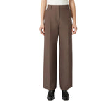 Pantalone donna palazzo in cotone tecnico