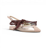 Ballerine donna slingback con lacci