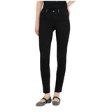 Pantaloni donna skinny con pietre gioiello