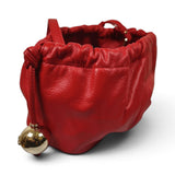 Bubble donna Clutch piccola in pelle
